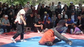 Chinese wrestling天津摔跤，好久都没看过这么过瘾的视频了吧，眨眼精彩可就错过了