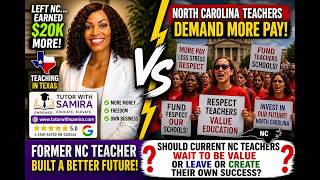 Teacher Salary Crisis in North Carolina | How ONE Teacher Increased Income by $20k