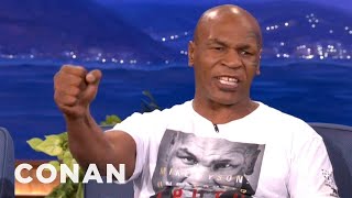 When Mike Tyson Saw Robin Givens With Brad Pitt | CONAN on TBS