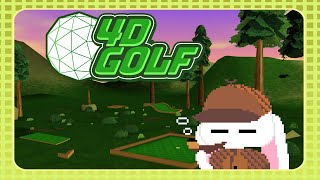 【4D Golf】今度のゴルフは四次元だ！お手軽に脳を破壊する狂気のゴルフ