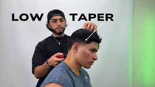 world famous taper fade: step by step tutorial to low taper fade