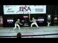 Y14 Women's Saber Gold Medal Final - USA Fencing National Championships