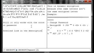 Java - Dynamic Encryption & Decryption 01