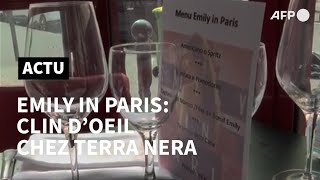 A Paris, le restaurant de la série "Emily in Paris" attend les touristes | AFP