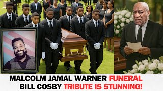 Malcolm Jamal Warner Funeral, Bill Cosby Tribute is STUNNING!