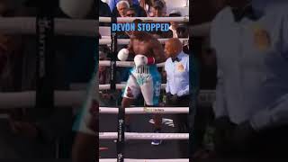 DEVON ALEXANDER STOPPED END ROUND 2 out of retirement