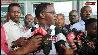 RC MAKONDA AIBUKA AIRPORT KUKAGUA SANITIZER, AMLIPUA MBOWE LAIVU - \