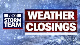 WATCH LIVE: Georgia snow fall, winter weather closings