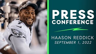 Haason Reddick: “Never Give Up” | Philadelphia Eagles Press Conference