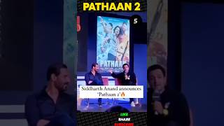 PATHAAN 2 CONFIRMED 😱 *OFFICIAL* #shorts