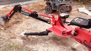 Mistake? Harbor Freight Trencher/Backhoe Problems in the first 6 months…..