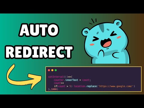 How do I redirect a link in JavaScript?