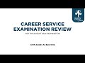 Career Service Examination Review Part 3