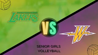 Lakers vs. McAdam Warriors | SR Girls Volleyball