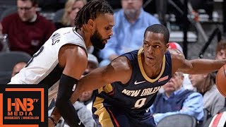 San Antonio Spurs vs New Orleans Pelicans Full Game Highlights / March 15 / 2017-18 NBA Season