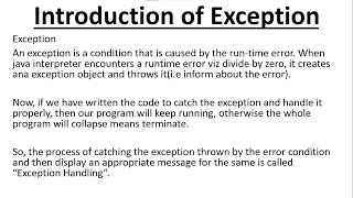 What Is Exception | Types of Exception Handling In Java | Common Java Exceptions | @technicalicode