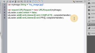 Flash AS3 UILoader Component Tutorial: Load external images