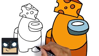 How To Draw Mr.Cheese | Among Us