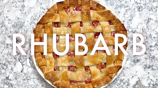 STRAWBERRY RHUBARB PIE : SEPTEMBER PIES DAY 12