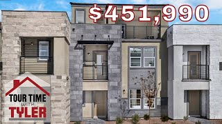 Three Story Townhouse For Sale Las Vegas With Rooftop Deck