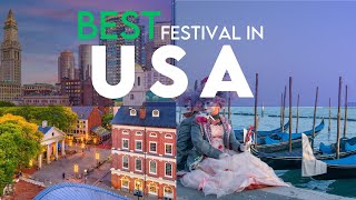 Top 10 Festivals in the USA You Can’t Miss | Best Events & Culture 2025 #travelusa #USAFestivals