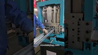 Cee Zee Purlin Roll Forming Machine for 1-3mm thick purlins.Now ready for shipment to the USA