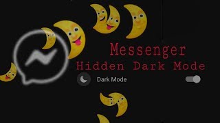 How to enable Messenger Dark Mode (IOS Very Easy!!!)