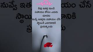 సహాయం కోసం చూడకు#telugu#motivation#quotes