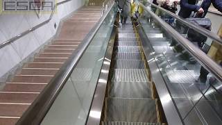 川崎アゼリア ６番出口エスカレーター 下り 東芝製 Toshiba Escalator Azalea Kawasaki