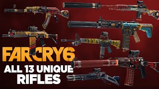 Far Cry 6 - All 13 Unique Rifles