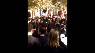 USC convocation procession School Drama class 2018