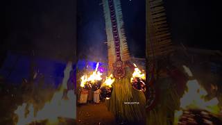 Khandakarnan Theyyam (ഖണ്ഡകര്‍ണന്‍ തെയ്യം) Fire Theyyam