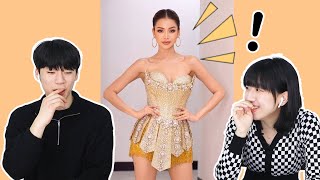 ปฏิกิริยาชาวเกาหลีหลังชมสาวไทยสวยอันดับ 2 ของโลก | Korean Reacts To Engfa Waraha TikTok