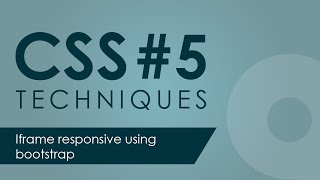 Iframe responsive using bootstrap css framework