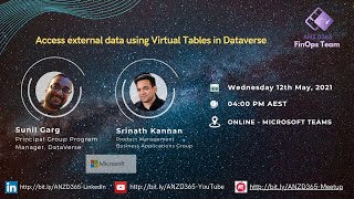 Access external data using Virtual Tables in Dataverse