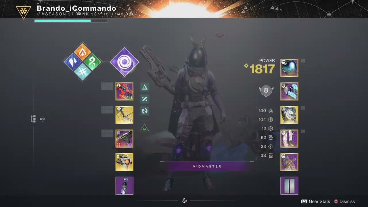 Destiny 2 Best Void Hunter Build - YouTube