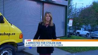 Possible Lead in Nashville Gun Shop Break-in, 4 Arrested with Stolen Gun