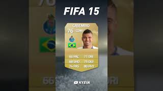 Casemiro - FIFA Evolution (FIFA 13 - FIFA 22)