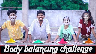 Body Balancing Challenge | SD KING VLOGS | Madhu & Arpta | Mannat | Saurabh | Yogesh