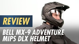 Bell MX-9 Adventure MIPS DLX Helmet Review at CycleGear.com