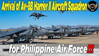 New Potential Philippine Expected to Receive Squadron of Av 8B Harrier II Aircraft for Its Air Force