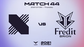 DRX vs. 프레딧 | 매치44 하이라이트 | 07.08 | 2021 LCK 서머 스플릿