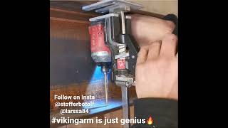 Sooo many ways to use the Viking Arm. By @stofferbotolf and @larssa84 on Insta