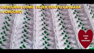 Punto en 3D - tejido a crochet - ganchillo - paso a paso