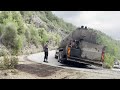 steep and challenging gazipaşa akoluk village asphalt casting