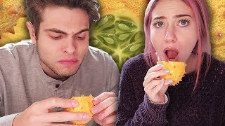 Eating Weird Fruit With My Sister