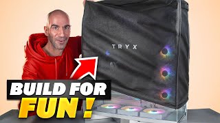 A HUGE PC!! TRYX L70 and Panorama | Aorus Stealth...(Build 4 Fun #7)