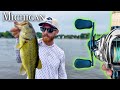 Bass Fishing Lake Templene - Michigan