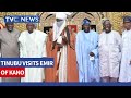 (VIDEO) Bola Tinubu Visits Emir Of Kano, Seeks Support