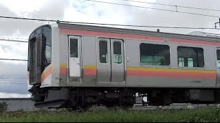 115系とE129系　434Mと441M　信越本線